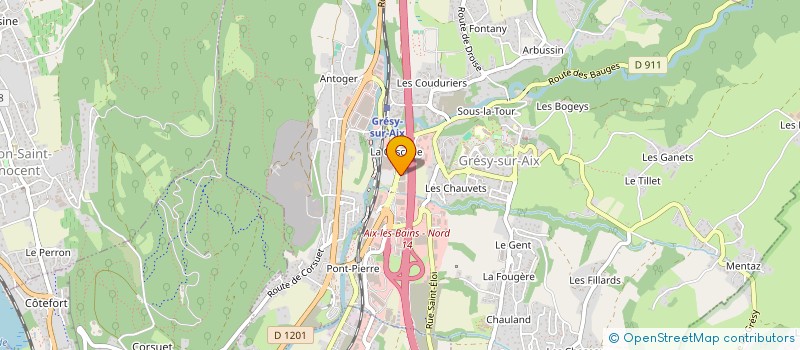 localisation de l'entreprise SELARL DU DOCTEUR LIETS  GRESY-SUR-AIX