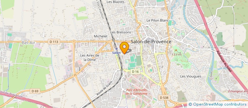 localisation de l'entreprise SELARL DU DOCTEUR LILA CAMPS  SALON-DE-PROVENCE
