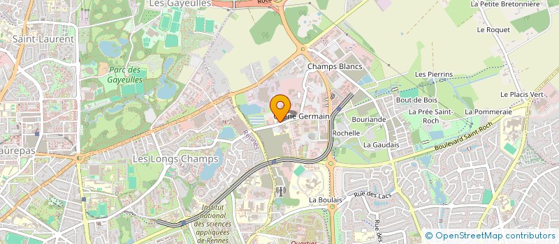 localisation de l'entreprise SELARL DU DOCTEUR LIMBOUR  CESSON-SEVIGNE