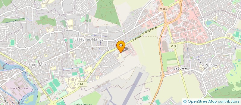 localisation de l'entreprise SELARL DU DOCTEUR LISA PEDUZZI à ESSEY-LES-NANCY
