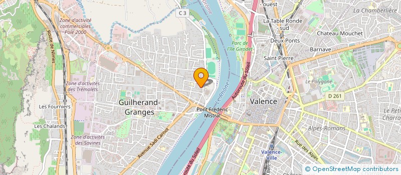 localisation de l'entreprise SELARL DU DOCTEUR LONGERE COSTINELA  GUILHERAND-GRANGES