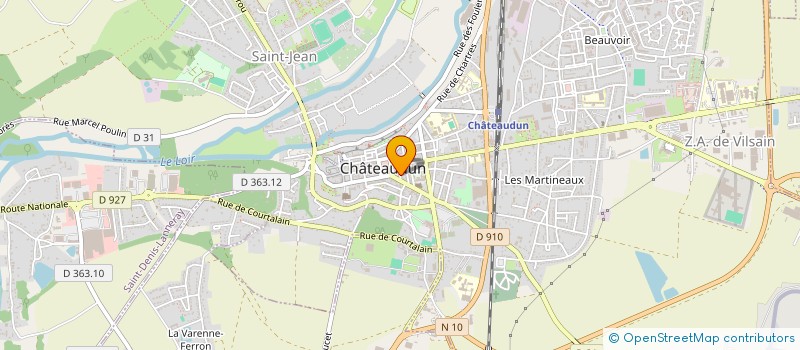 localisation de l'entreprise SELARL DU DOCTEUR LUC LODEWYCK à CHATEAUDUN