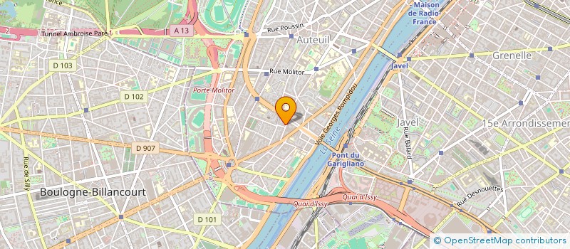 localisation de l'entreprise SELARL DU DOCTEUR M. FERAOUN à PARIS