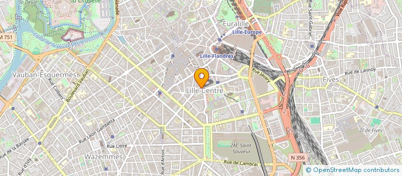 localisation de l'entreprise SELARL DU DOCTEUR MARC-ANTOINE VANDEVELDE  LILLE