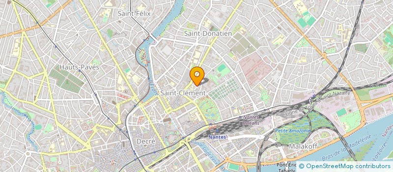 localisation de l'entreprise SELARL DU DOCTEUR MARC BOUDINEAU à NANTES
