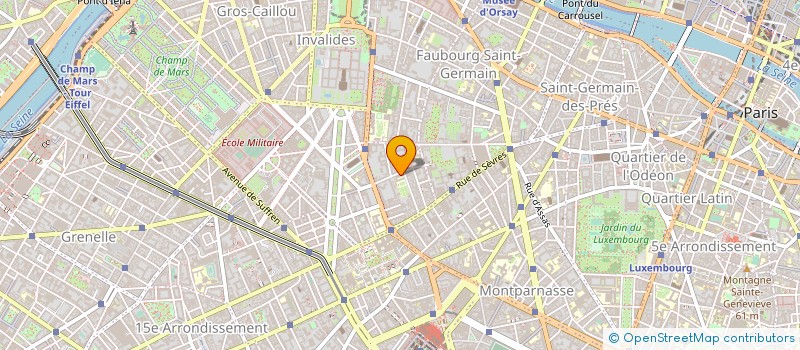 localisation de l'entreprise SELARL DU DOCTEUR MARC ELKAIM à PARIS