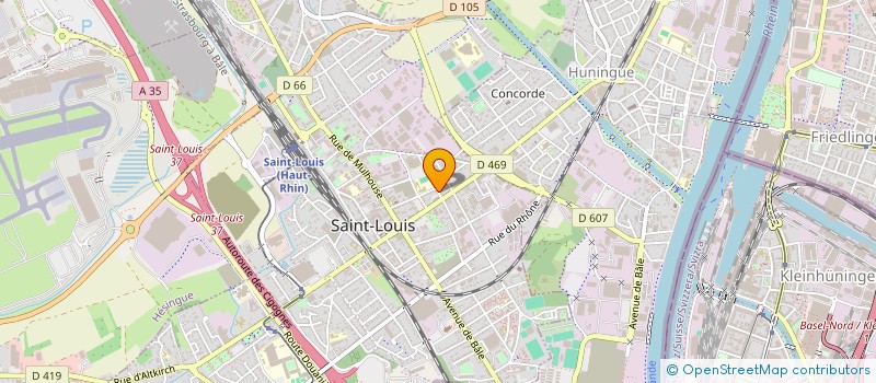 localisation de l'entreprise SELARL DU DOCTEUR MARIANNE DELIZEE à SAINT-LOUIS