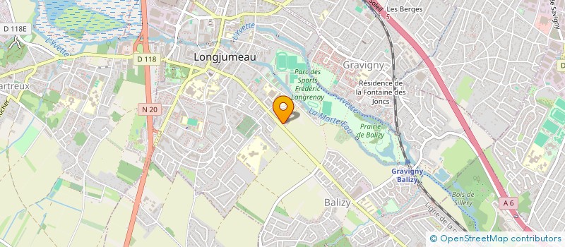 localisation de l'entreprise SELARL DU DOCTEUR MARIE PROTAIS à LONGJUMEAU