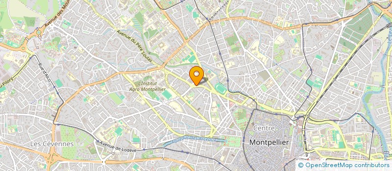 localisation de l'entreprise SELARL DU DOCTEUR MATHIEU PONS à MONTPELLIER