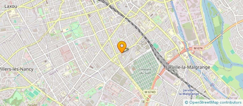 localisation de l'entreprise SELARL DU DOCTEUR MATHILDE BERTRAND  NANCY