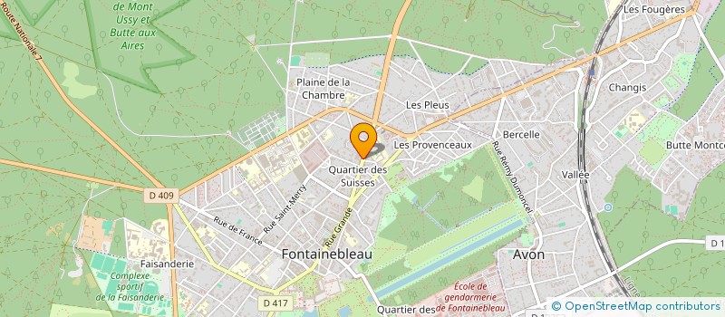 localisation de l'entreprise SELARL DU DOCTEUR MAY AL SAOUB à FONTAINEBLEAU