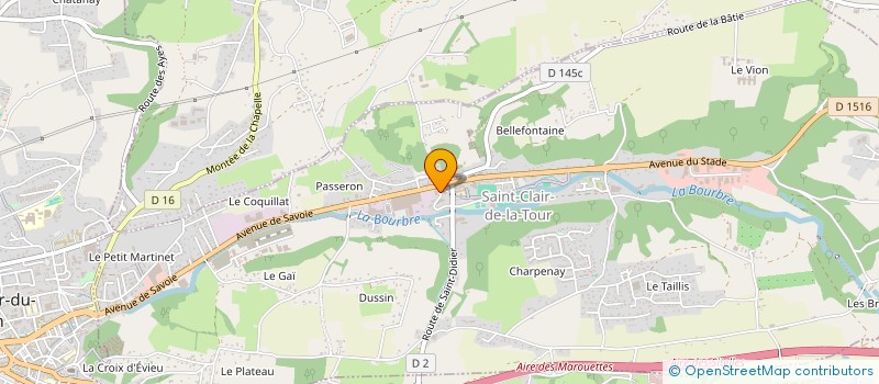 localisation de l'entreprise SELARL DU DOCTEUR MOHAMMED DERKAOUI  VENISSIEUX