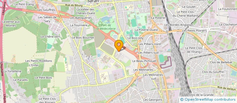 localisation de l'entreprise SELARL DU DOCTEUR NABOULSI à SARAN