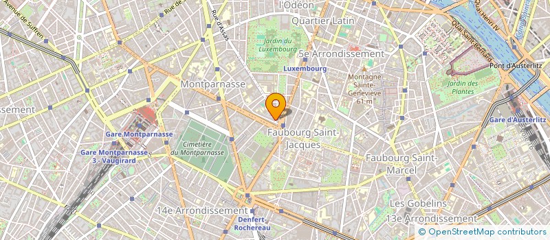 localisation de l'entreprise SELARL DU DOCTEUR NICOLAS ROBERT à PARIS
