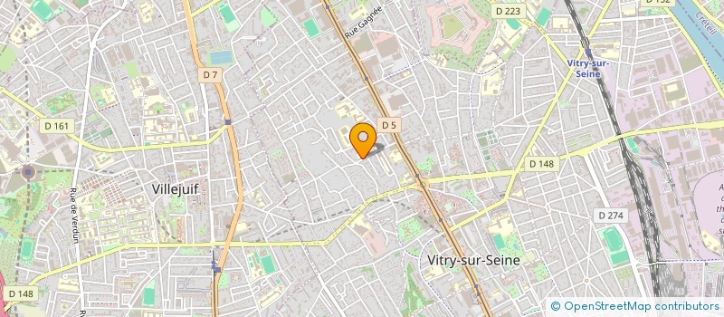 localisation de l'entreprise SELARL DU DOCTEUR OLIVIA FIORI à VITRY-SUR-SEINE
