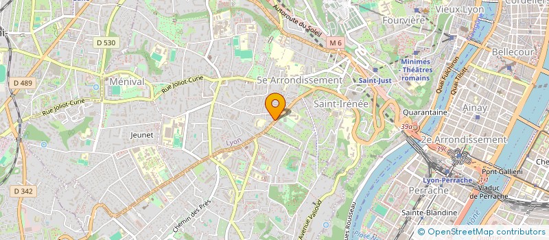 localisation de l'entreprise SELARL DU DOCTEUR PASCAL FRILLOUX  LYON
