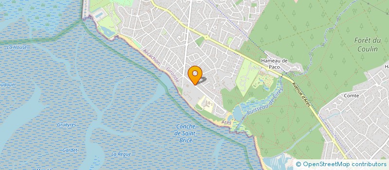 localisation de l'entreprise SELARL DU DOCTEUR PASCAL ZELY  ARES