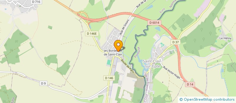 localisation de l'entreprise SELARL DU DOCTEUR PATRICK GARCES  CHATEAU-SUR-EPTE