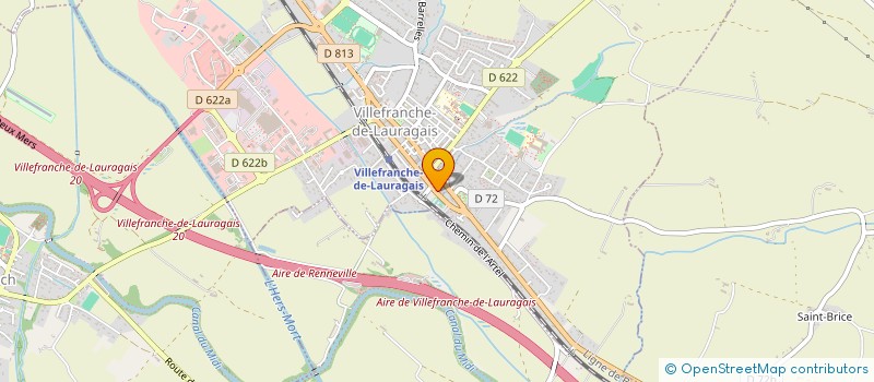 localisation de l'entreprise SELARL DU DOCTEUR PAULINE DUBOIS  VILLEFRANCHE-DE-LAURAGAIS