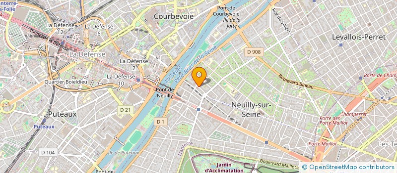 localisation de l'entreprise SELARL DU DOCTEUR PHILIPPE RIESTER à NEUILLY-SUR-SEINE