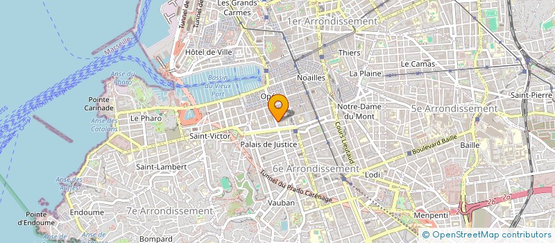localisation de l'entreprise SELARL DU DOCTEUR PIERRE GIRERD à MARSEILLE