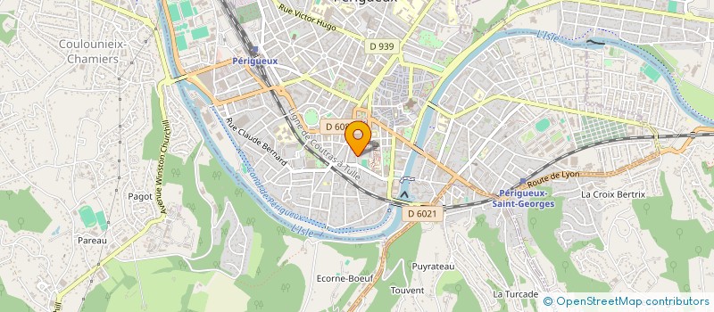 localisation de l'entreprise SELARL DU DOCTEUR PIERRE LAUR à PERIGUEUX