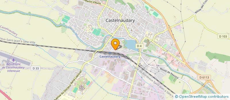 localisation de l'entreprise SELARL DU DOCTEUR PINEL  CASTELNAUDARY