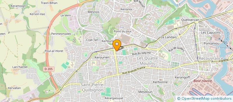 localisation de l'entreprise SELARL DU DOCTEUR RENAULT à BREST
