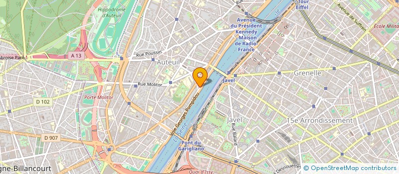 localisation de l'entreprise SELARL DU DOCTEUR RICHARD DOUARD  PARIS