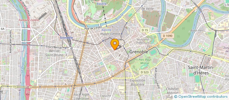 localisation de l'entreprise SELARL DU DOCTEUR RIERA à GRENOBLE