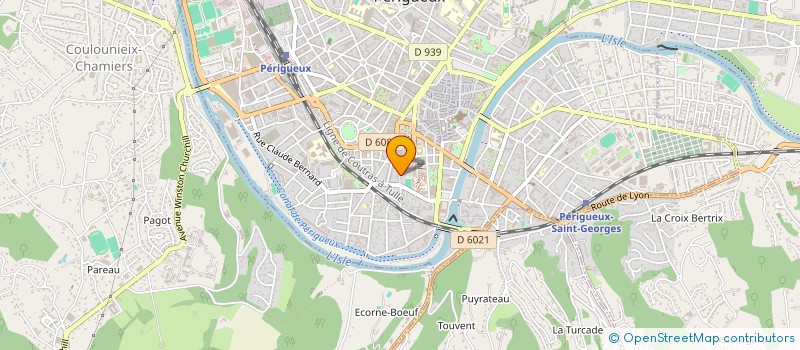 localisation de l'entreprise SELARL DU DOCTEUR ROMAIN GLATRE à PERIGUEUX
