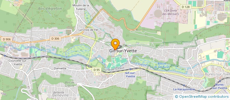 localisation de l'entreprise SELARL DU DOCTEUR SAAL  GIF-SUR-YVETTE