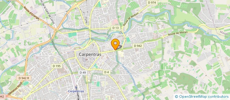 localisation de l'entreprise SELARL DU DOCTEUR SAMUEL OTTEVAERE à CARPENTRAS