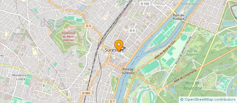 localisation de l'entreprise SELARL DU DOCTEUR SANLAVILLE CHRISTIN à SURESNES
