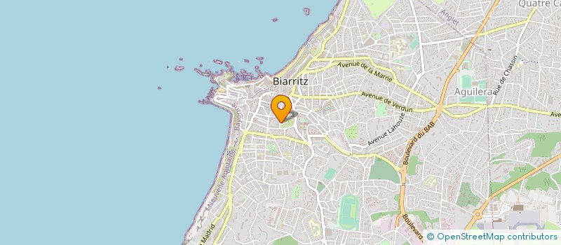 localisation de l'entreprise SELARL DU DOCTEUR SARRAILH à BIARRITZ