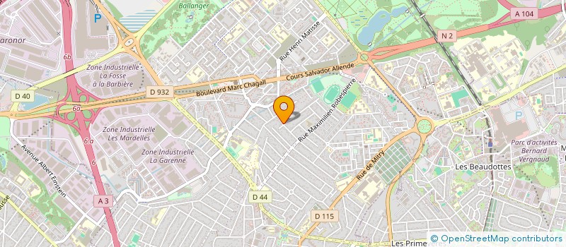 localisation de l'entreprise SELARL DU DOCTEUR SAYAD à AULNAY-SOUS-BOIS