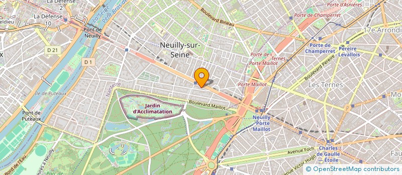 localisation de l'entreprise SELARL DU DOCTEUR SOPHIE CHAPPEY à NEUILLY-SUR-SEINE