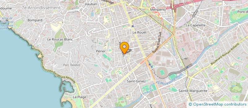 localisation de l'entreprise SELARL DU DOCTEUR STEPHAN FAUQUIER à MARSEILLE