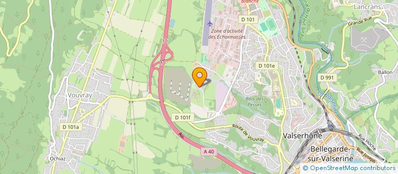 localisation de l'entreprise SELARL DU DOCTEUR VALERIE LAGARDE à VALSERHONE