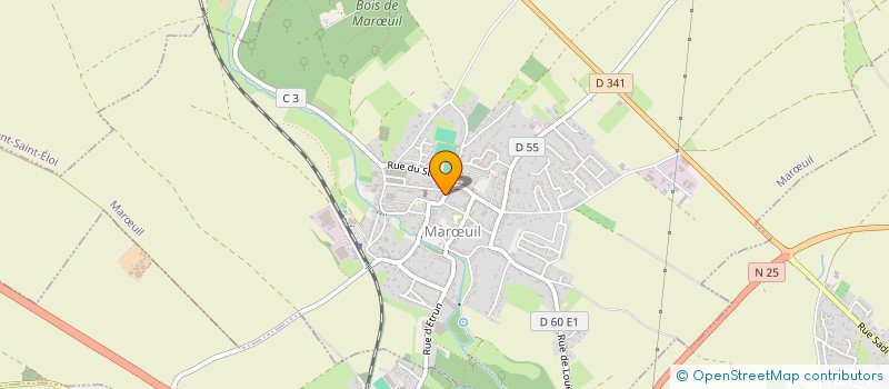 localisation de l'entreprise SELARL DU DOCTEUR VALERIE LEPRETRE  MARUIL