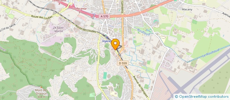 localisation de l'entreprise SELARL DU DOCTEUR VERONIQUE PUJOL à HYERES