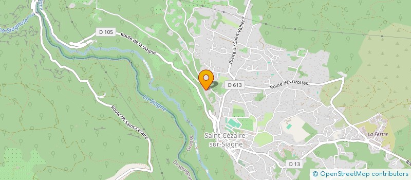 localisation de l'entreprise SELARL DU DOCTEUR VILLEVIEILLE  SAINT-CEZAIRE-SUR-SIAGNE