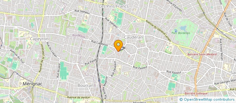 localisation de l'entreprise SELARL DU DOCTEUR WAHID BENYELLOUL  BORDEAUX