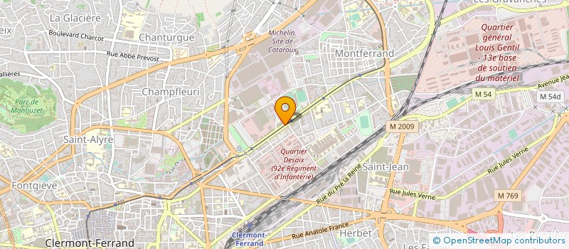 localisation de l'entreprise SELARL DU DOCTEUR WAREIN  CLERMONT-FERRAND