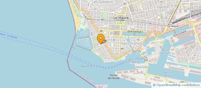 localisation de l'entreprise SELARL DU DR ALBAN MARILLY à LE HAVRE