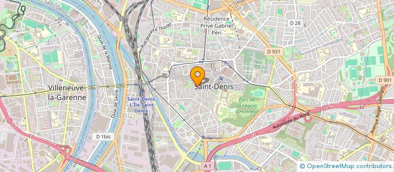 localisation de l'entreprise SELARL DU DR ALCABES GUY à SAINT-DENIS