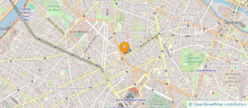 localisation de l'entreprise SELARL DU DR ALFRED FITOUSSI - C.D.S. à PARIS