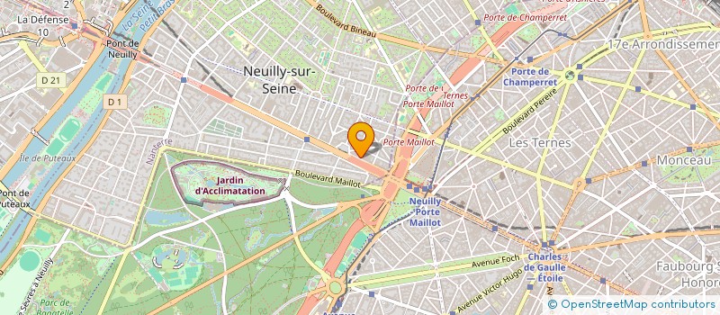 localisation de l'entreprise SELARL DU DR ALLOUCHE à NEUILLY-SUR-SEINE
