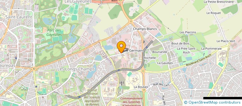 localisation de l'entreprise SELARL DU DR ARNAUD DULONG  CESSON-SEVIGNE