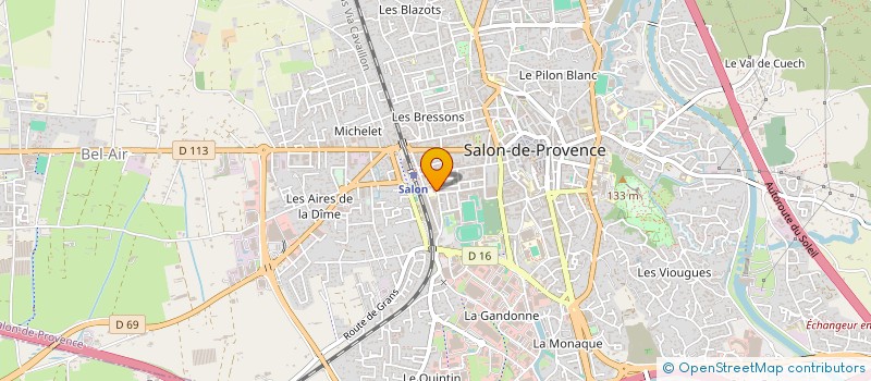 localisation de l'entreprise SELARL DU DR ASHRAF BILASY  SALON-DE-PROVENCE